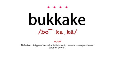 bukakke definition